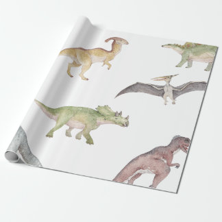 Dinosaurier Wrapping Paper Geschenkpapier