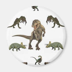 Dinosaurier Wrapping Paper Magnet
