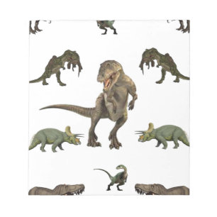 Dinosaurier Wrapping Paper Notizblock