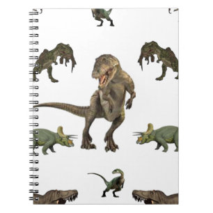 Dinosaurier Wrapping Paper Notizblock