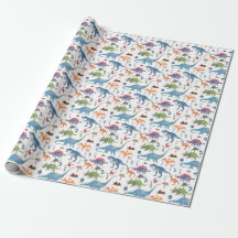 Dinosaurier Wrapping Paper von Popobell