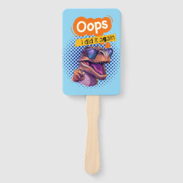 Dinosaurier-Zitat Fächer