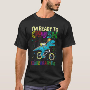Dinosaurier zurück in die Schule Ich bin bereit, K T-Shirt