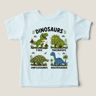 Dinosaurierarten Lernen für Kinder