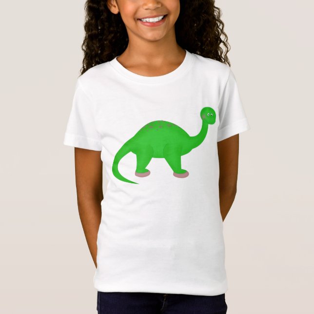 Dinosaurierballerina T-Shirt (Vorderseite)