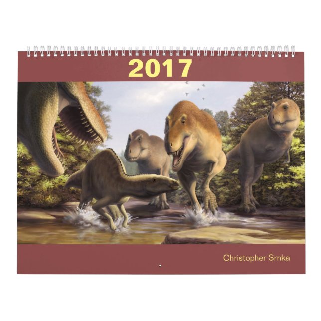 Dinosaurierkalender Kalender (Titelbild)