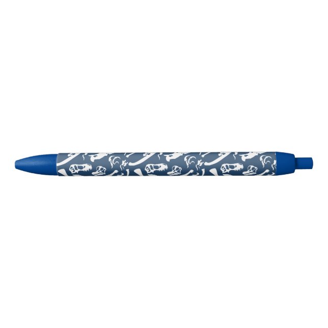 Dinosaurierknochen (blau) kugelschreiber (Vorderseite)