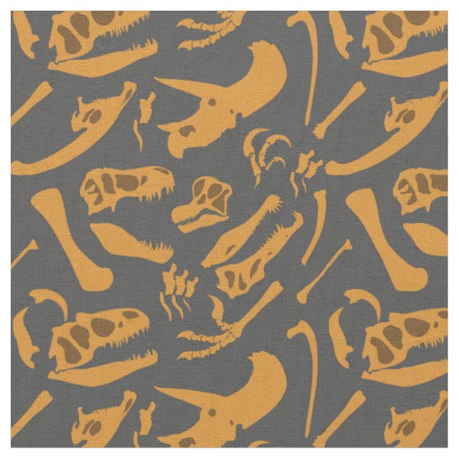 Dinosaurierknochen (grau) stoff (Nahaufnahme)