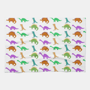 Dinosauriermustertuch Geschirrtuch