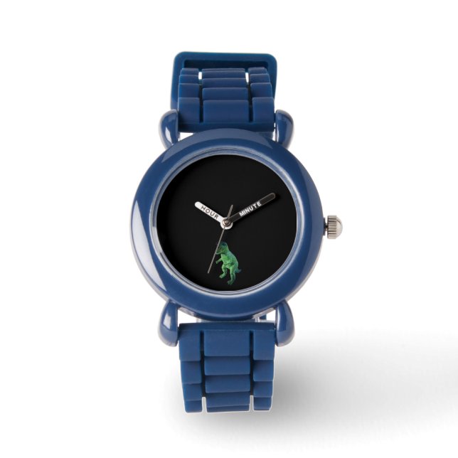 Dinosaurieruhr Armbanduhr (Vorderseite)