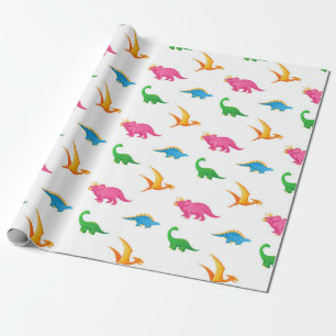 DINOSAURS GESCHENKPAPIER
