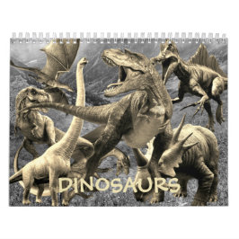 Dinosaurs Jurassic Park Beautiful Wall Kalender