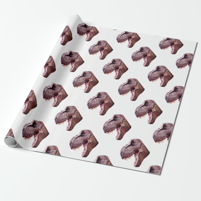 Dinosaurs T-Rex Geschenkpapier (Ungerollt)