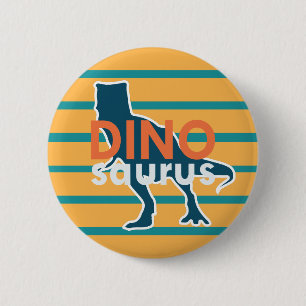 Dinosaurus Prähistorisches Jurassik-T-Rex-Tier Button