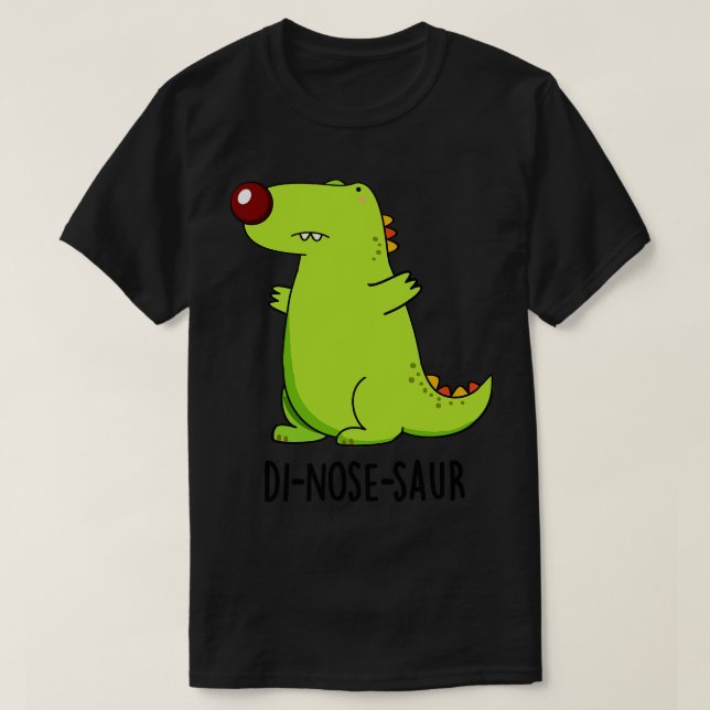 Dinosesaur Funny Dinosaur Pun T-Shirt (Design vorne)