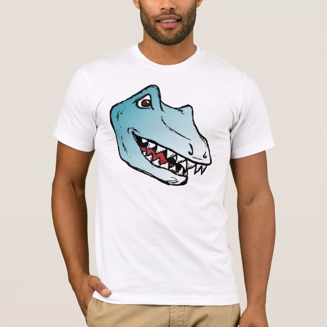 Dinosorio Blau T-Shirt (Vorderseite)