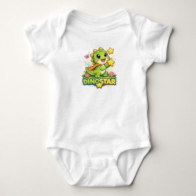 DinoStar Baby Strampler (Vorderseite)