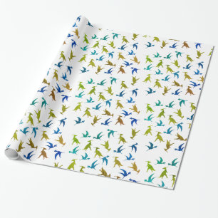Dinosuars Pattern Geschenkpapier