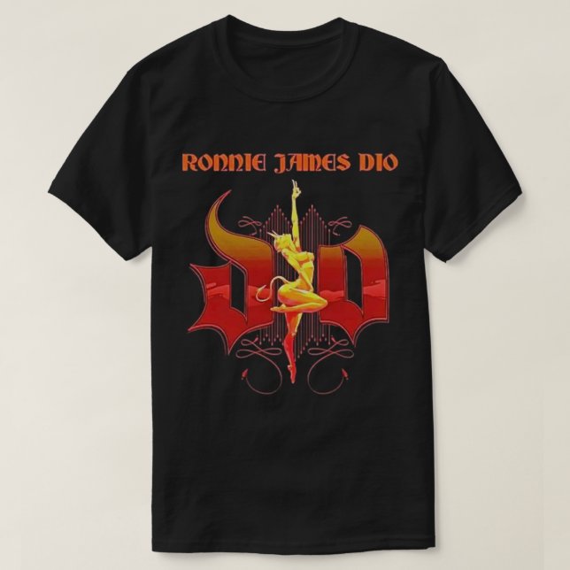 DIO BAND Schwermetall T-Shirt (Design vorne)