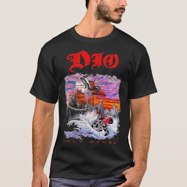 Dio- Heiliger Taucher Klassischer T - Shirt (Vorderseite)