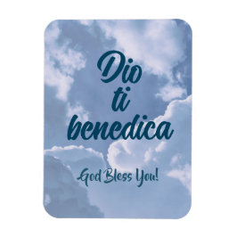 Dio Te Benedica | Italienisch Religious Magnet