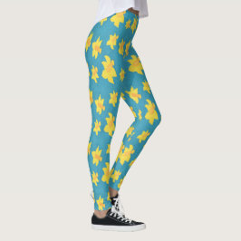 Dioden zu den Leggings mit blauem Hintergrund