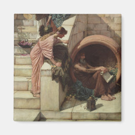 Diogenes von John William Waterhouse Magnet
