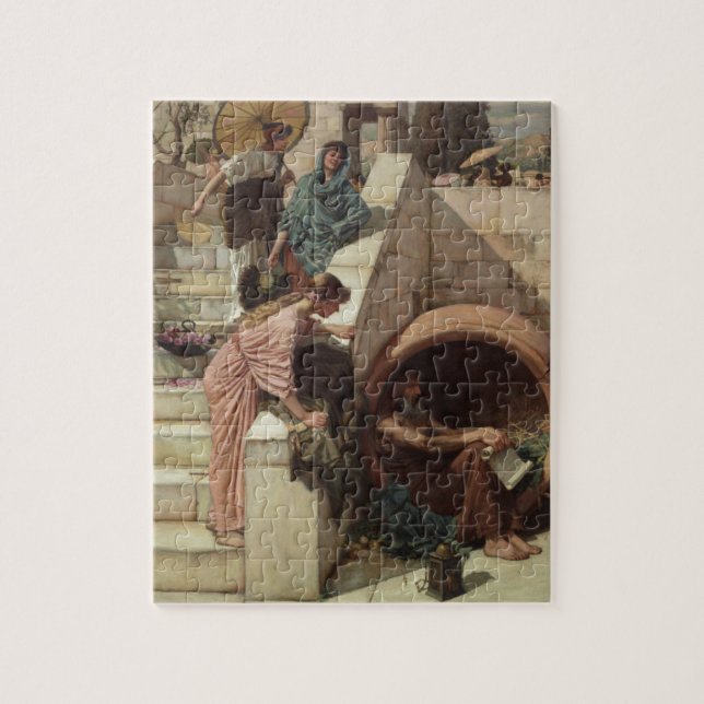 Diogenes von John William Waterhouse Puzzle (Vertikal)