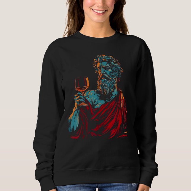 Dionysos Griechische Mythologie Sweatshirt (Vorderseite)