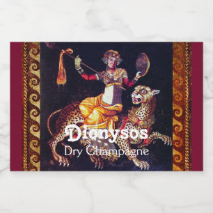 DIONYSOS MIT EINER SPEAR REITENDEN LEOPARD-griechi