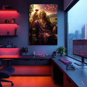 Dionysus, Gott des Windes und des Vergnügens - Mei Poster