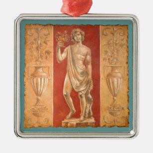 Dionysus mit Urns Silbernes Ornament