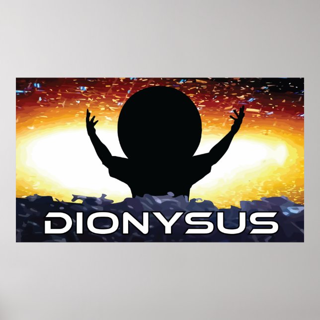 Dionysus Poster - Extra Large (Vorne)