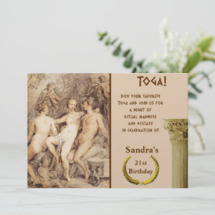 Dionysus und Venus Einladung