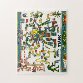 Dios Azteca Tláloc Puzzle