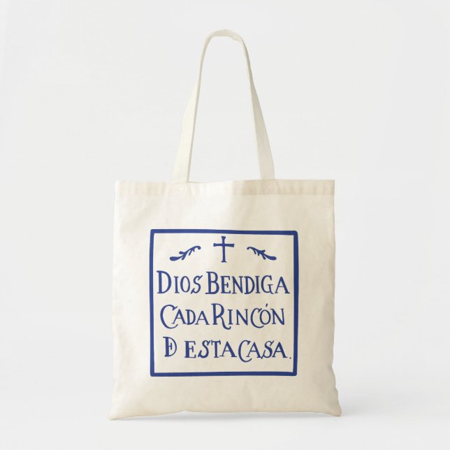Dios bendiga cada rincon tragetasche (Vorne)