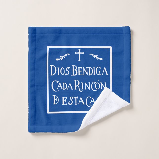 Dios bendiga cada rincon waschlappen (Waschlappen)