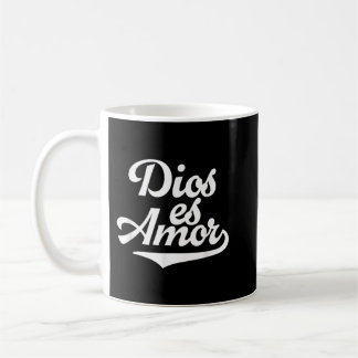 Dios Es Amor Christliche katholische Botschaft in Kaffeetasse