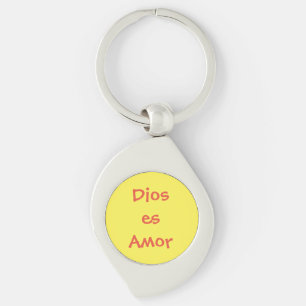 Dios es amor schlüsselanhänger