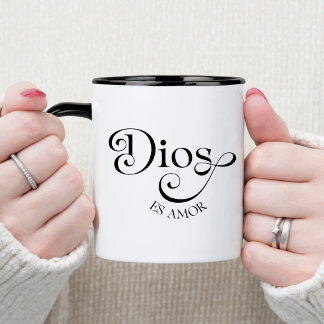 Dios Es Amor Spanischer Christlicher Kaffeebecher Tasse