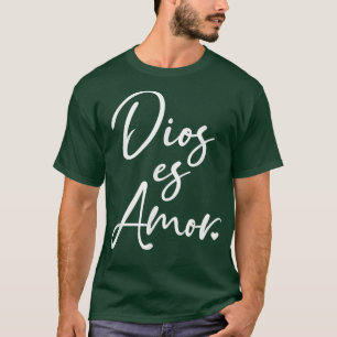 Dios es Amor T-Shirt Gott ist die Liebe Christlich