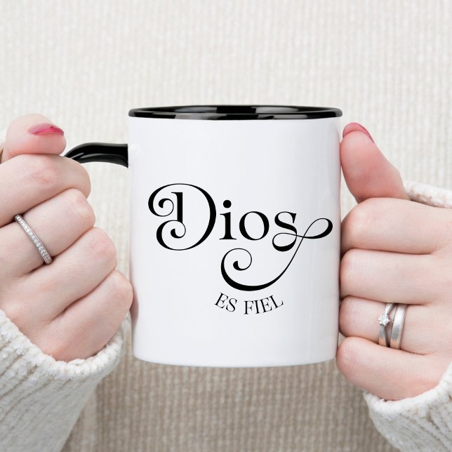 Dios Es Fiel Spanische Tasse für Christlichen Kaff (Von Creator hochgeladen)