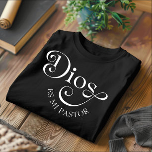 Dios Es Mi Pastor Christliches Spanisches T-Shirt