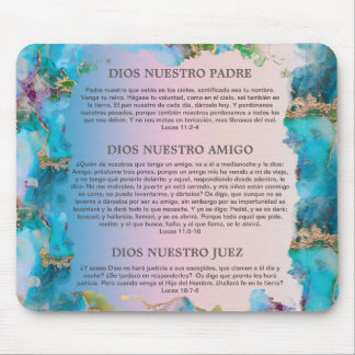 Dios Padre Nuestro Amigo Juez Justo Mousepad