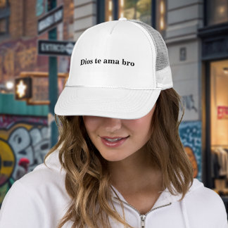 Dios Te Ama Bro Gorra – Fe Urbana con Estilo Retro Truckerkappe