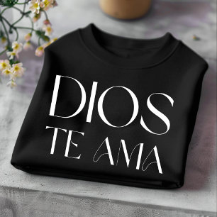 Dios Te Ama Christliches Spanisches T-Shirt