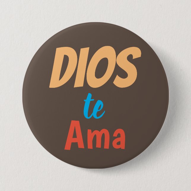 Dios the ama button (Vorderseite)