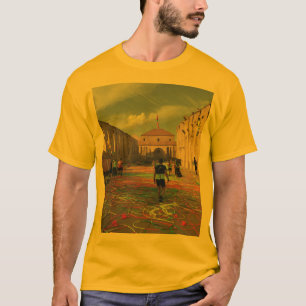 Dip gelb Halb T - Shirt Beste stilvolle Drucksache