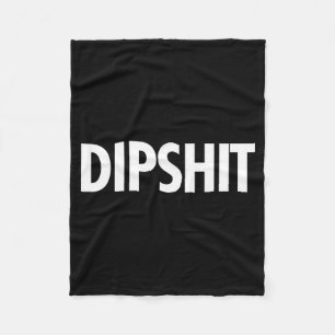 Dip lustige sarkastische Neuheit Sprüche Gag-Gesch Fleecedecke