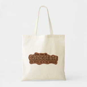 DIP ME IN CHOCOLATE-Tasche - wählen Sie Stil, Farb Tragetasche